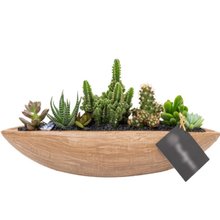 Canoa Aço Corten Cactos e Suculentas