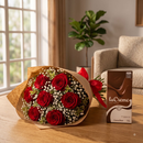 Buquê Luxo Itália com Barra La Creme Duo Intense