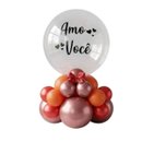 Balão Personalizado Amo Você Vermelho