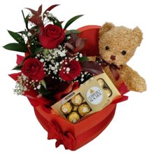 Kit Box Com Urso Teddy 