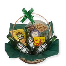 Cesta Cervejas e Petiscos