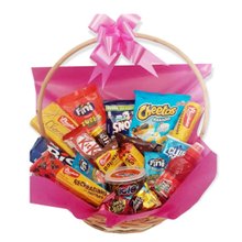 Cesta Guloseimas Pink