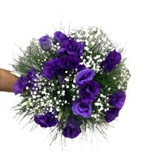 Buquê com Lisianthus Roxo 