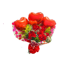 Buquê de Rosas vermelhas Romântico
