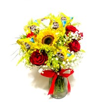 Girassóis e chocolates