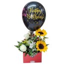 Box Floral Happy Birthday Pra Você