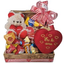 Baú Dois Corações