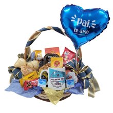 Cesta Café Parabéns Papai Média