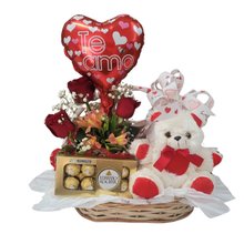 Cesta Surpresa Com Ursinho