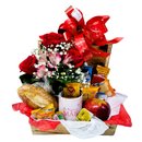 Baú Café Mãe Especial Com Rosas