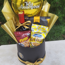 Box com Vinho e Petiscos Aniversário