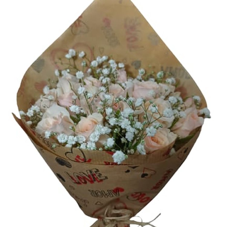 Bouquet Sintonia de Amor Champanhe