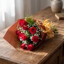 Buquê de Rosas Vermelhas Te Amo!