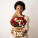 Buquê de Rosas Ferrero