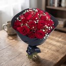 Buquê 24 Rosas Vermelhas