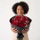 Buquê 24 Rosas Vermelhas