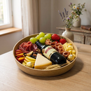 Cesta Gourmet de Queijo Vinho e Frios