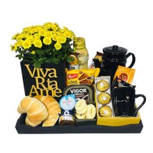 Cesta Café Amanhecer Especial Super Luxo