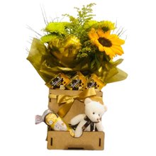 Girassol com Encanto Ferrero e Pelúcia