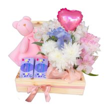 Cesta Maternidade Naninha Menina