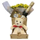 Cesta Brinde a Mamãe com Fofura e Chandon