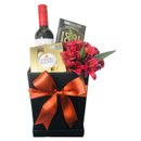 Cesta de Presente com Vinho