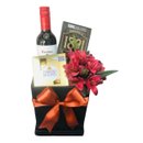 Cesta de Presente com Vinho