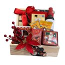 Cesta Natalina Com Delicias 