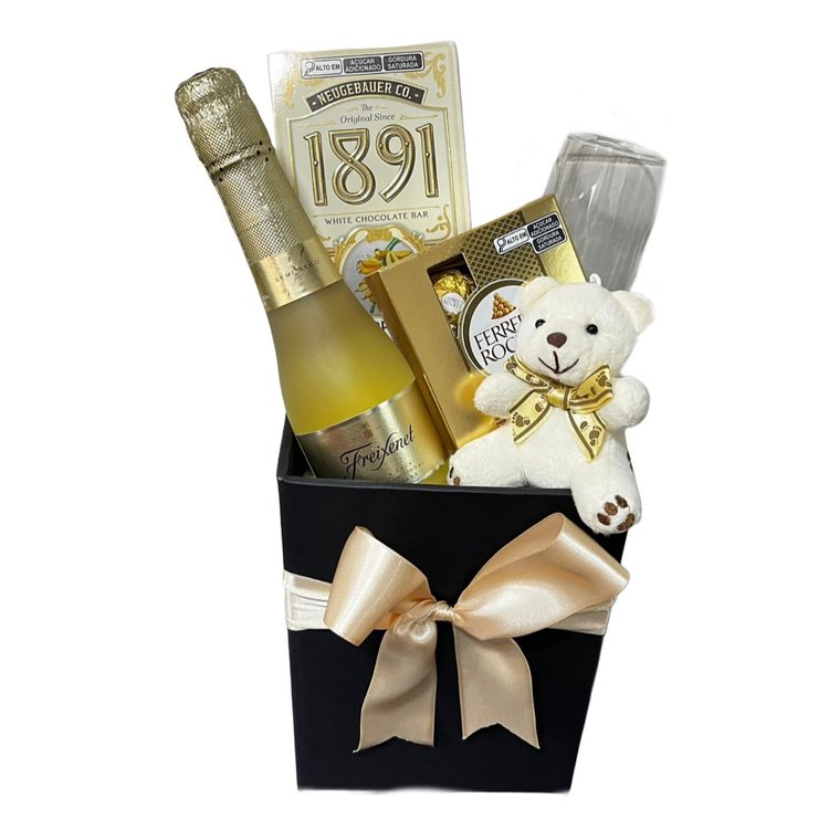 Cesta De Presente Com Champanhe