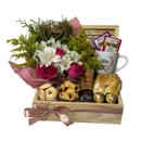 Cesta De  Café Da Manhã Mamãe 