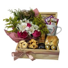 Cesta De  Café Da Manhã Mamãe 