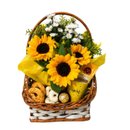 Cesta Alegria Em Flores