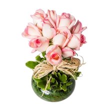 Arranjo de Rosas Cor de Rosa