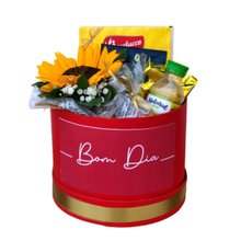 Cesta Café Da Manhã Girassol 