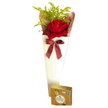 Ramalhete de Rosa Vermelha Sofisticado