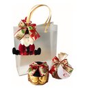 Sacola Natalina com Pote de Biscoito - Natal