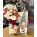 Sacola Natalina com Pote de Biscoito - Natal