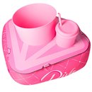 Almofada Porta Pipoca Diamante Rosa