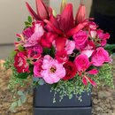 Box Mix Flores Vermelho e Cor de rosa