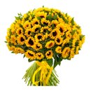 Mega Buquê 100 Girassóis