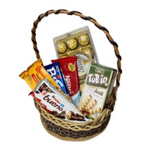 Cesta de Chocolate para Alegrar