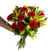 Buquê Ternura de Rosas Vermelhas