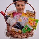 Cesta de Vinho com Petiscos
