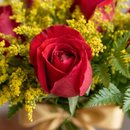 Buquê de 6 Rosas Vermelhas