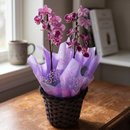 Mini Orquídea Rosa 