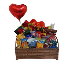 Cesta de Café Manhã Coração 