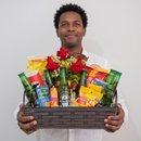 Cesta de Cervejas e Aperitivos 
