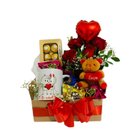 Cesta  Amor com Flores