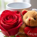 Cesta  Amor com Flores