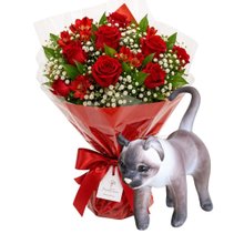 Buquê Miau de Amor
